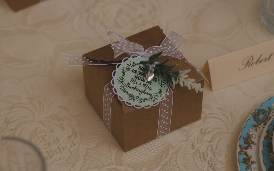 The Story Behind Wedding Favours